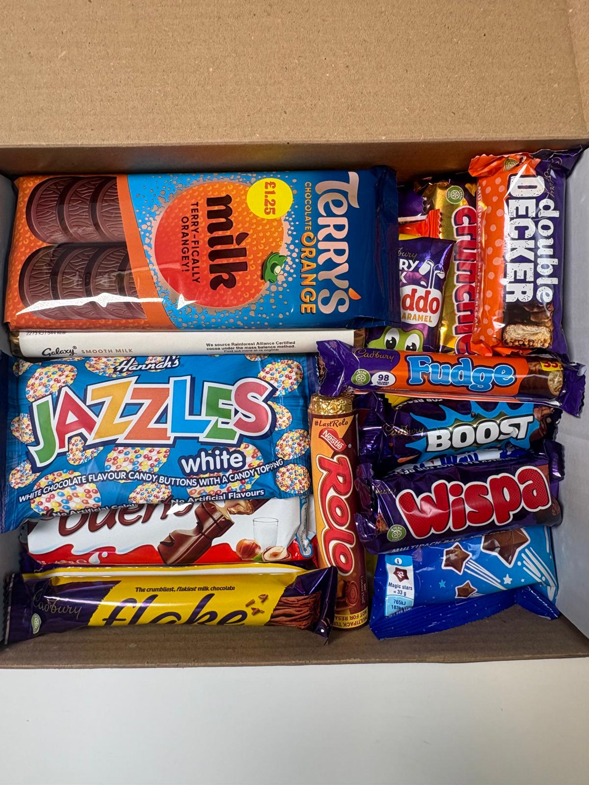 Variety Chocolate  Postal Box