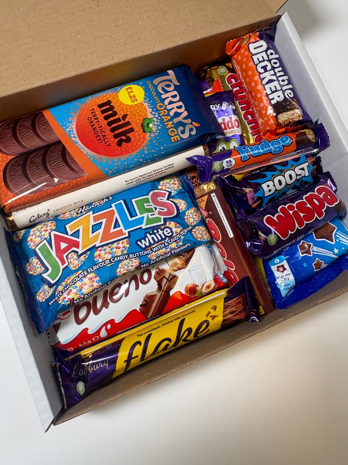 Variety Chocolate  Postal Box