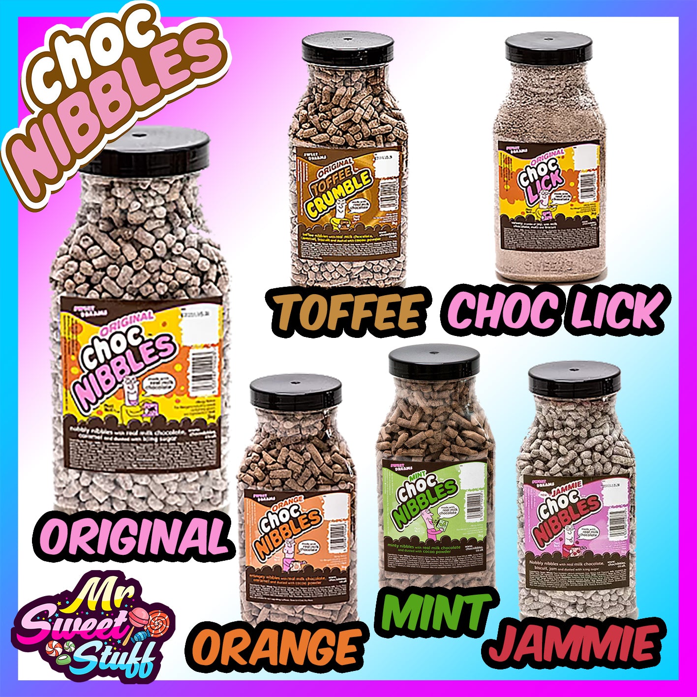 Sweet Dreams Toffee Crumble and Chocolate Nibbles